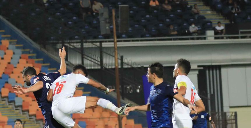 الزمالك يتعادل مع بيراميدز 2-2 في شوط أول مجنون «فيديو»