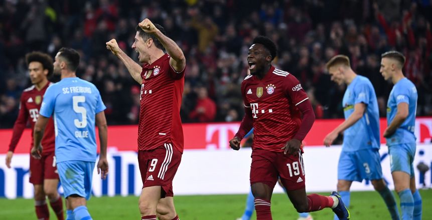 بايرن ميونخ يتخطى فرايبورج بهدفين في الدوري الألماني