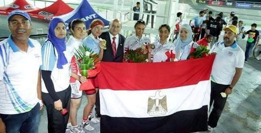 "مريم ياسر" تتوج ببرونزية إفريقيا للدراجات