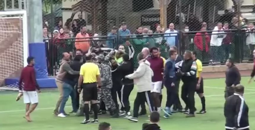 غرامات وإيقاف في عقوبة الأوليمبي بعد الاعتداء على حكم مباراة سبورتنج