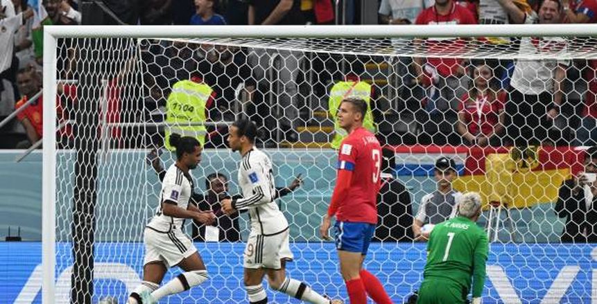 جنابري يتقدم لألمانيا بهدف أمام كوستاريكا في الشوط الأول بكأس العالم