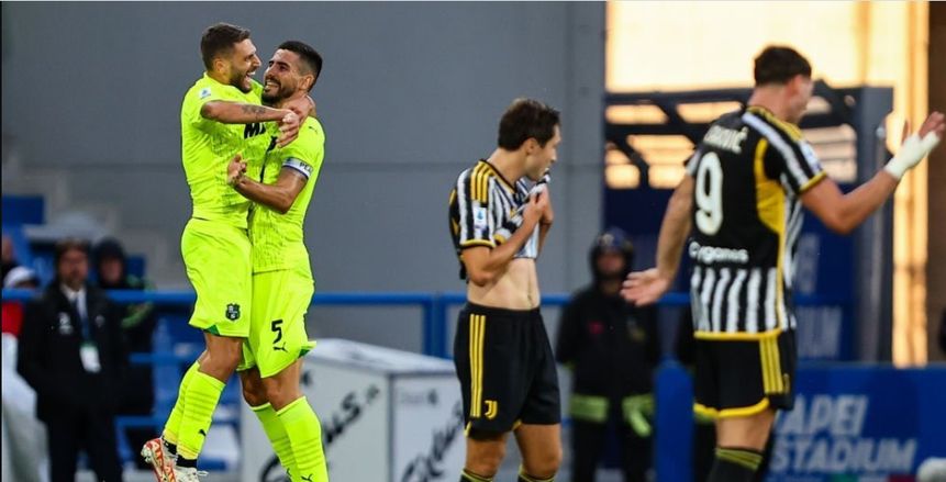 ساسولو يسقط يوفنتوس برباعية في الدوري الإيطالي