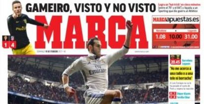 الصحف الإسبانية تحتفل بريال مدريد ومأزق برشلونة