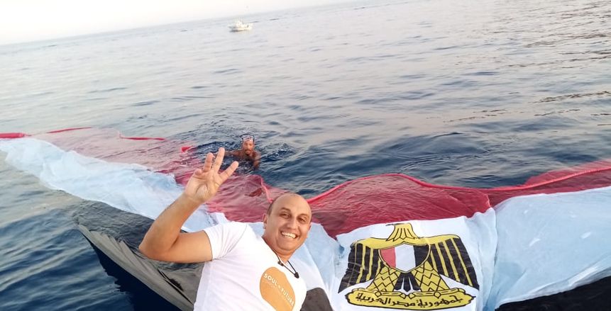 رئيس الشركة المنظمة لفعالية رفع أكبر علم بشرم الشيخ: أبهرنا العالم