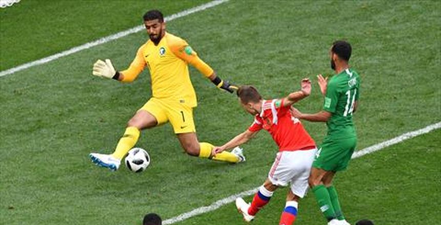 بالفيديو| روسيا تضرب السعودية بخماسية كارثية في افتتاح المونديال