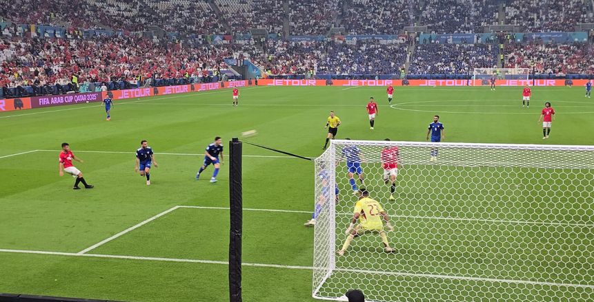 مشادة بين لاعبي مصر والكويت في كأس العرب بعد نهاية المباراة