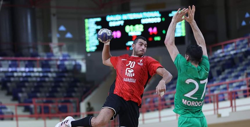 منتخب مصر لكرة اليد يتفوق على المغرب في دورة السعودية