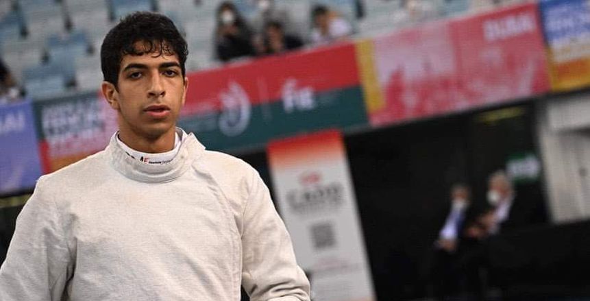 أحمد السداوي يتأهل لثمن نهائي بطولة العالم لسلاح السيف ناشئين بدبي