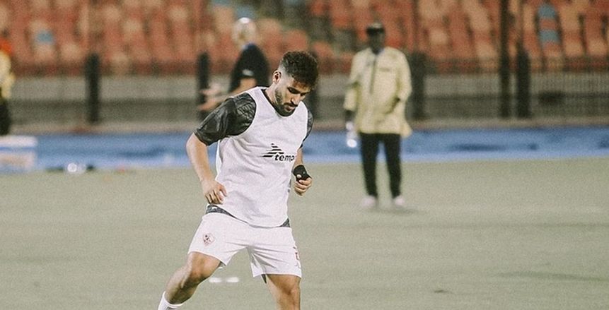 أوسوريو يجهز عبد الله جمعة لمباراة الزمالك والبنك الأهلي في دوري نايل