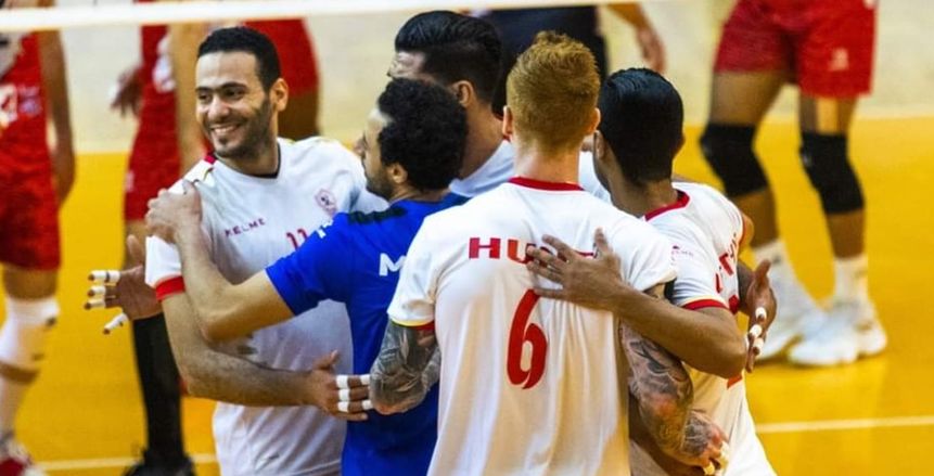 الزمالك يتأهل للقاء الترجي بنهائي أفريقيا للكرة الطائرة في قمة ثأرية