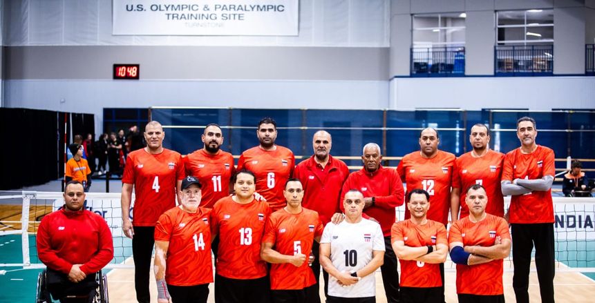 وزير الرياضة يهنئ المنتخب البارالمبي للكرة الطائرة بتأهله لنهائي كأس العالم