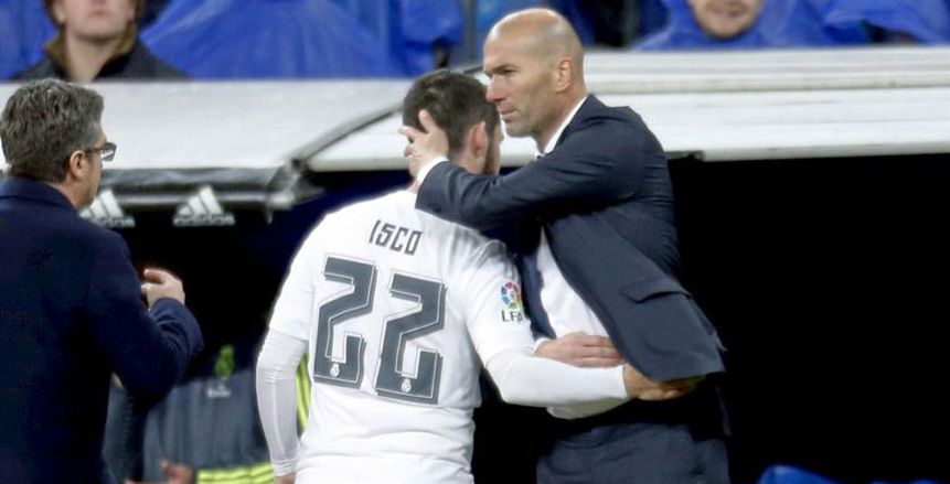 مصير "إيسكو" في ريال مدريد بيد "زيدان"