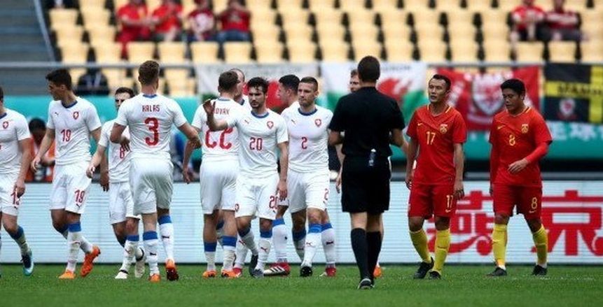 التشيك يقسو على المنتخب الصيني برباعية وتخطف المركز الثالث في بطولة الصين الدولية