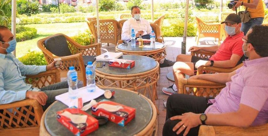 الخطيب يجتمع بجهاز فايلر وسيد عبدالحفيظ قبل عودة تدريبات الأهلي