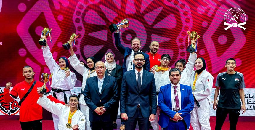 وزير الرياضة يشيد بمنتخب الجودو بعد تصدره البطولة العربية بالأردن وتحقيق كأس البطولة