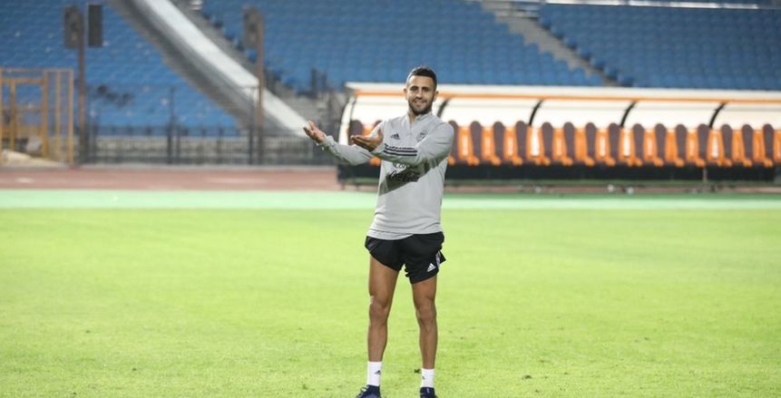 رياض محرز يستعيد ذكريات هدفه التاريخي في نيجيريا باستاد القاهرة