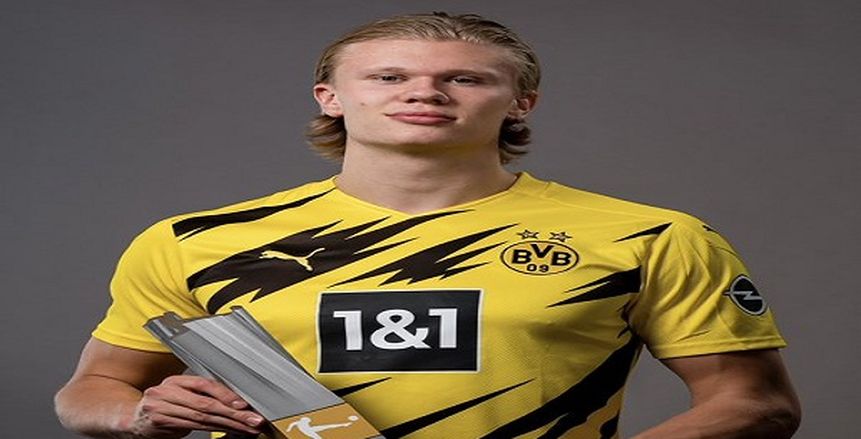 هالاند لاعب الشهر في الدوري الألماني