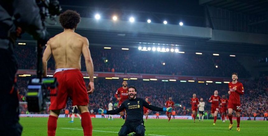 أليسون يعيد إنجاز رينا مع ليفربول بعد 10 أعوام