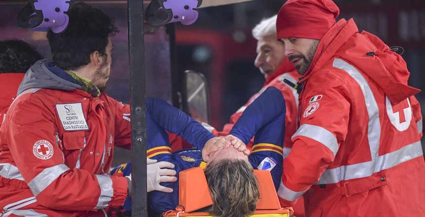 رسميا.. إصابة لاعب روما بالرباط الصليبي