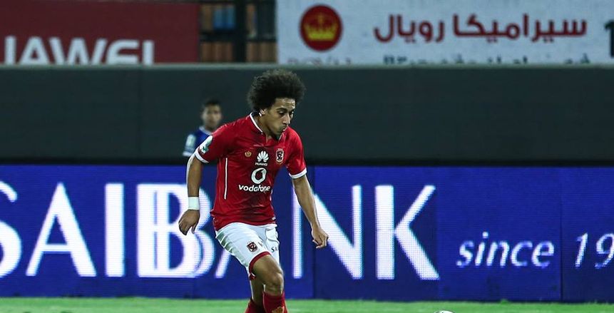 بالصور| إصابة حسين السيد في مران الأهلي