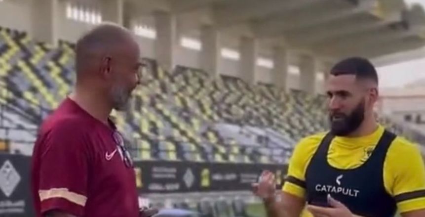 «آس» الإسبانية: لا خلاف بين كريم بنزيما ونونو سانتو في اتحاد جدة