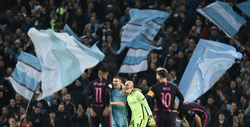 بالفيديو| مانشستر سيتي يرد اعتباره بإسقاط برشلونة على ملعب "الاتحاد"