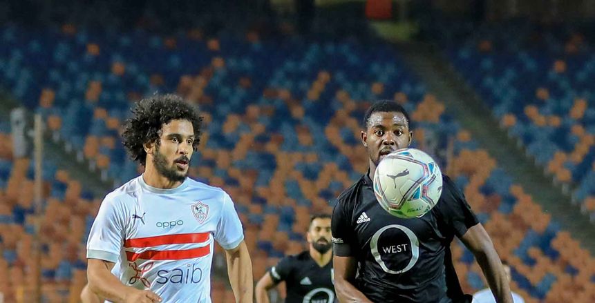 أحداث مباراة الزمالك والجونة في الدوري المصري