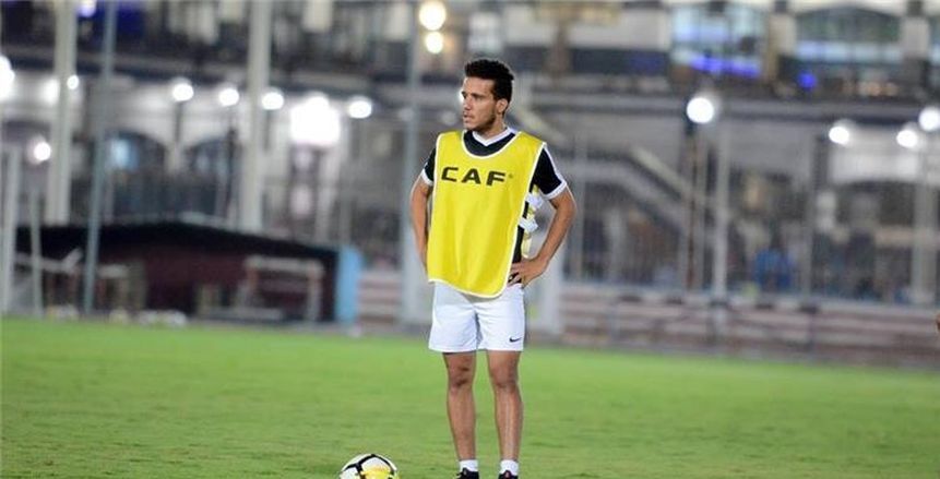 كارتيرون يجهز مصطفى فتحي بعد تعافيه من فيروس كورونا