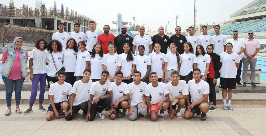 قائمة منتخب السباحة بالزعانف المشارك في بطولة العالم للناشئين بالقاهرة
