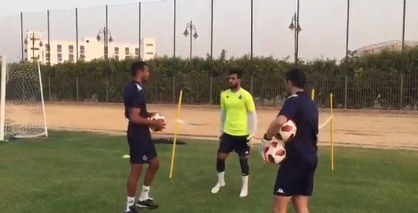 بالفيديو| أول تعليق لـ«الشناوي» بعد مرانه مع «ديدا» في «بيراميدز»