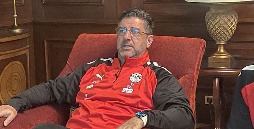 فيتوريا يتابع مباراة منتخب مصر للناشئين ضد ليبيا بتصفيات شمال أفريقيا
