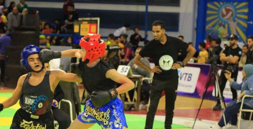 600 لاعب في بطولة الجمهورية للكيك بوكسينج