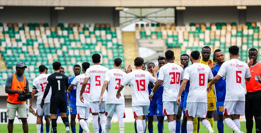كاف يكشف عن خطأ تحكيمي فادح في مباراة الزمالك وإنيمبا النيجيري