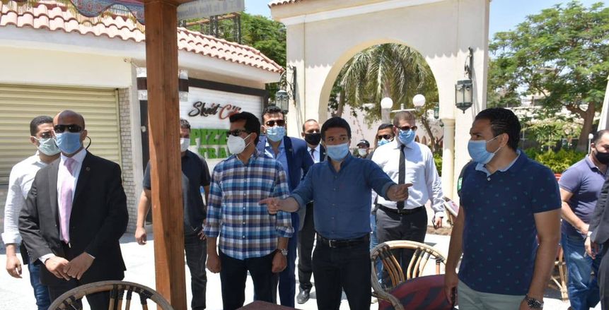 وزير الرياضة يشيد بالتزام نادي الصيد بالإجراءات الاحترازية