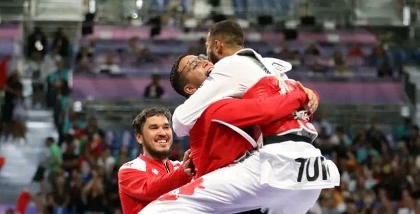 التونسي فراس قطوسي يحصد ذهبية التايكوندو بأولمبياد باريس