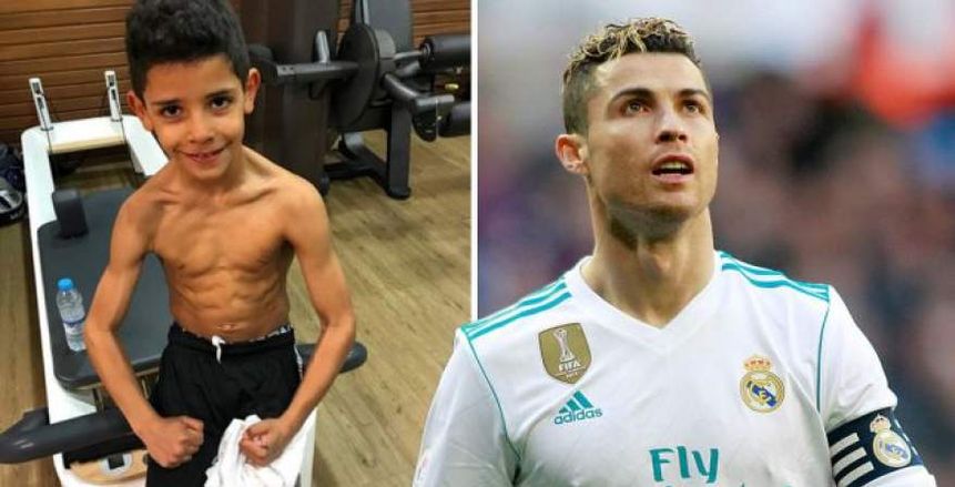 بالفيديو| نجل «رونالدو» يسير على خطى «الدون».. شاهد ماذا فعل مع «أشبال» يوفنتوس