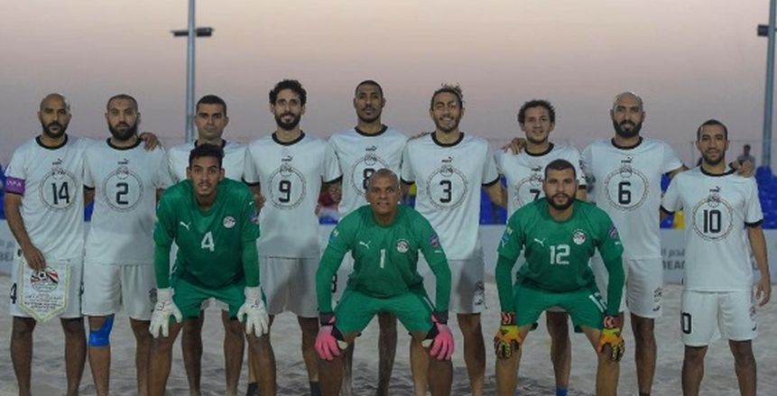منتخب مصر للكرة الشاطئية في المجموعة الثانية بدورة بيلاروسيا