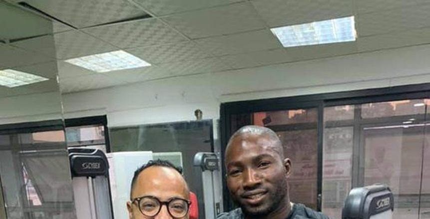 الظهور الأول لـ رزاق سيسيه في الزمالك بعد انتهاء أزمة كورونا.. صورة
