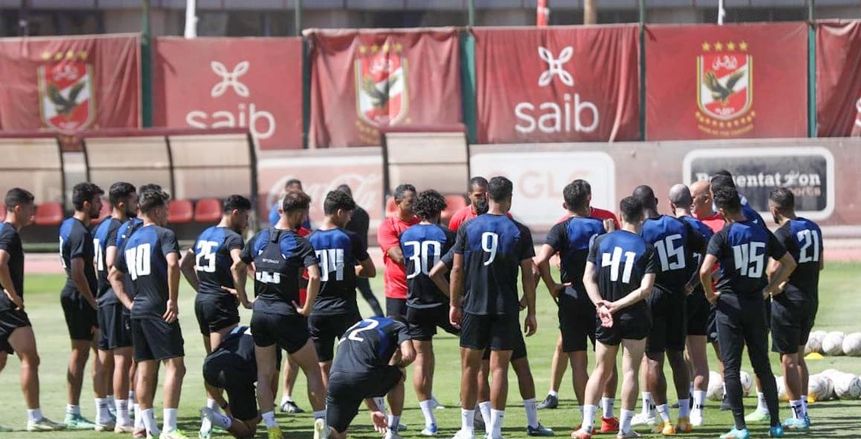 مران الأهلي اليوم: رفع معدل اللياقة للاعبين.. ورباعي الفريق في التأهيل