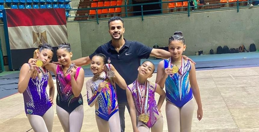 سيلين حسام محمد تحصد ذهبية بطولة الجمهورية لجمباز الايروبيك