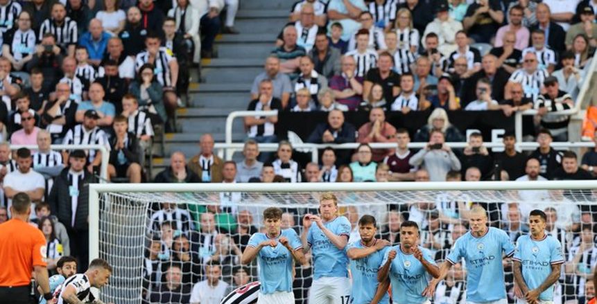 تعادل مثير بين مانشستر سيتي ونيوكاسل يونايتد في الدوري الإنجليزي «فيديو»