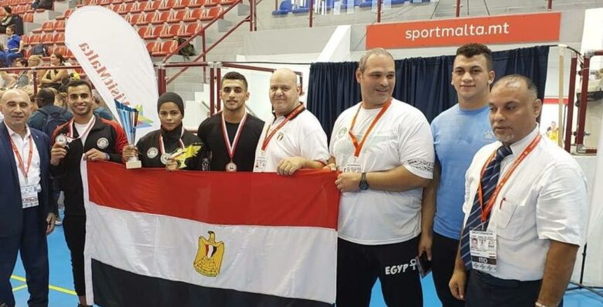 وزير الرياضة يهنئ منتخب رفع الأثقال بعد حصد 4 ميداليات في كأس دول البحر المتوسط