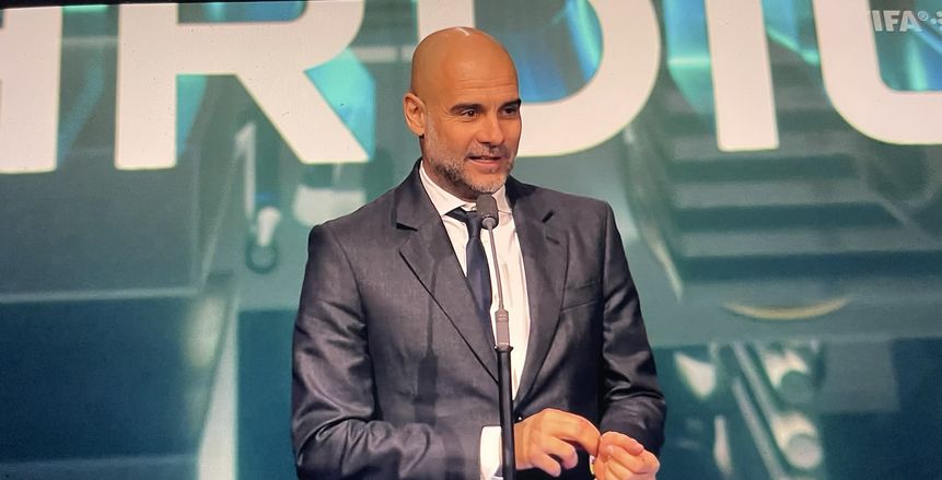جوارديولا يحصد جائزة «THE BEST»  لأفضل مدرب في العالم