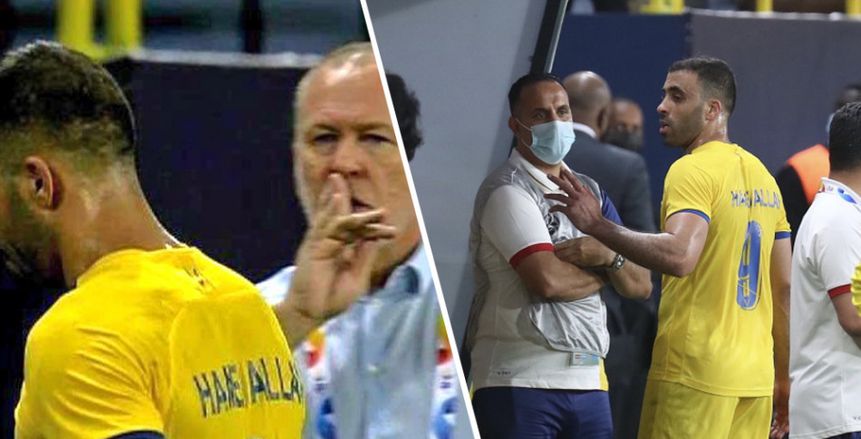 حمدالله يواصل إثارة الجدل.. ويصطدم بمدرب النصر السعودي الجديد (فيديو)