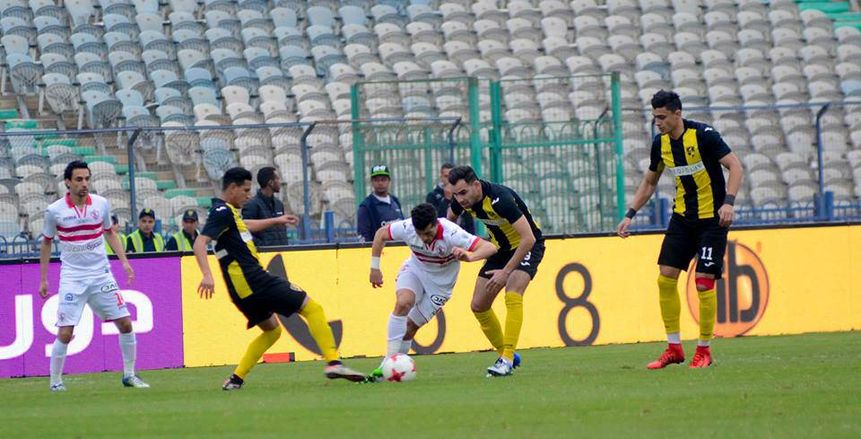 التعادل السلبي يحسم الشوط الأول بين الزمالك ووادي دجلة