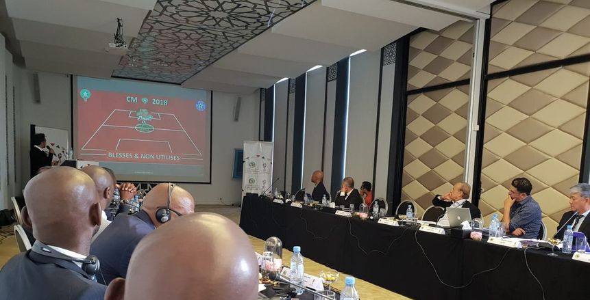بالصور| «كاف» يقيم مشاركة منتخبات أفريقيا بالمونديال في مؤتمر صحفي بالمغرب