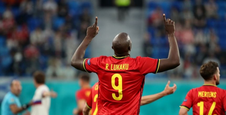 لوكاكو يدخل تاريخ بلجيكا في اليورو ويحصد جائزة رجل مباراة روسيا
