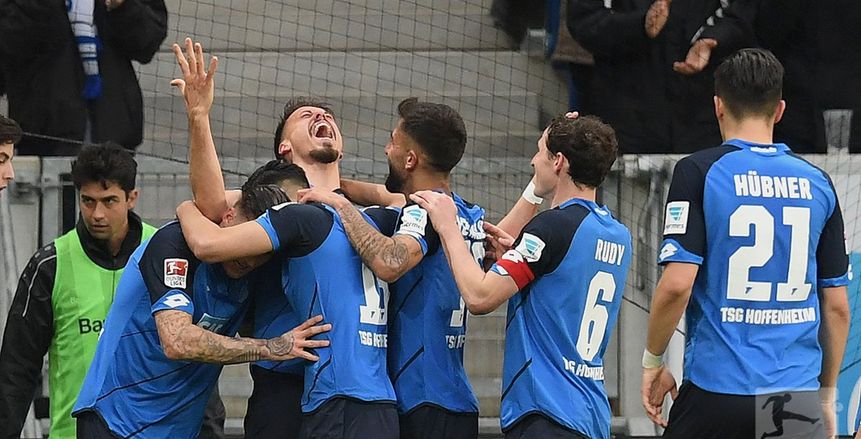 هوفنهايم يتأهل لدوري أبطال أوروبا بالفوز علي بروسيا دورتموند بثلاثية
