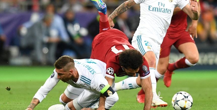 بعد 7 سنوات من الواقعة.. محمد صلاح يهاجم راموس بسبب واقعة نهائي أبطال أوروبا 2018