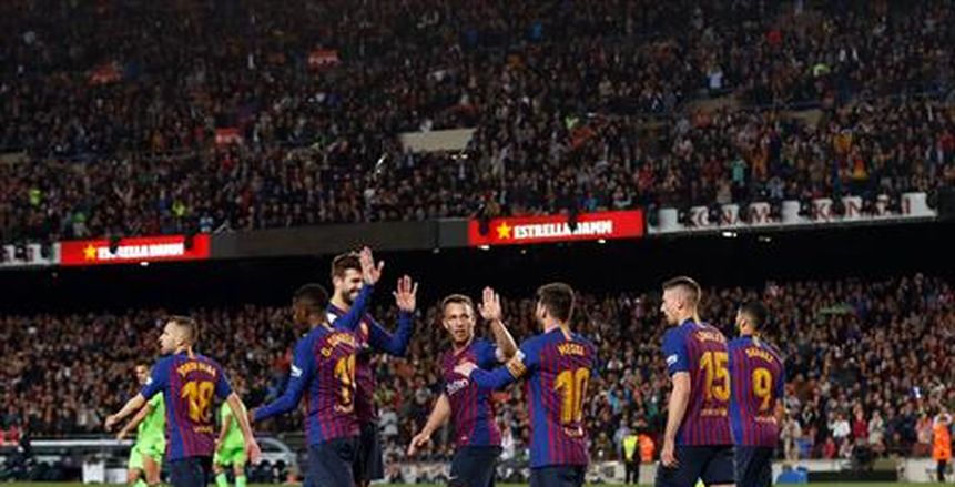 بالفيديو| برشلونة يضرب خيتافي بثنائية في الدوري الأسباني